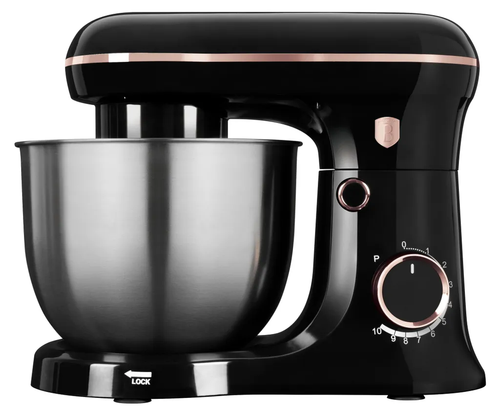 Robot Pâtissier pour Pâte à Pain et Gâteaux 1500W Berlinger Haus 5L
