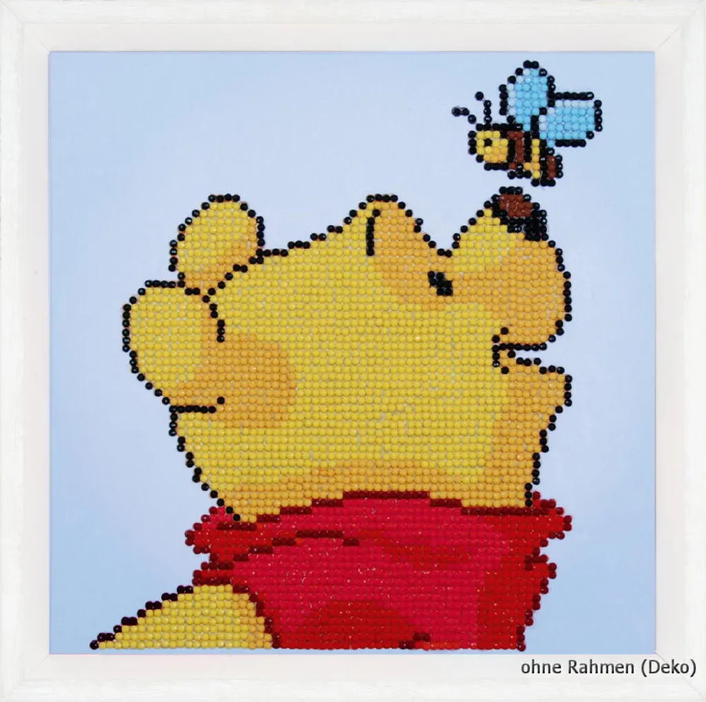 Kit Diamant Peinture Disney Winnie : Activité Relaxation et Antistress