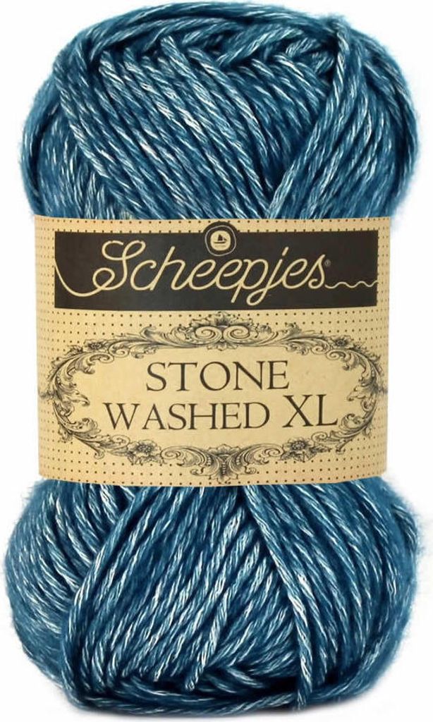 Scheepjes Stone Washed XL 50g (845) Blue Apatite Produktbild 
