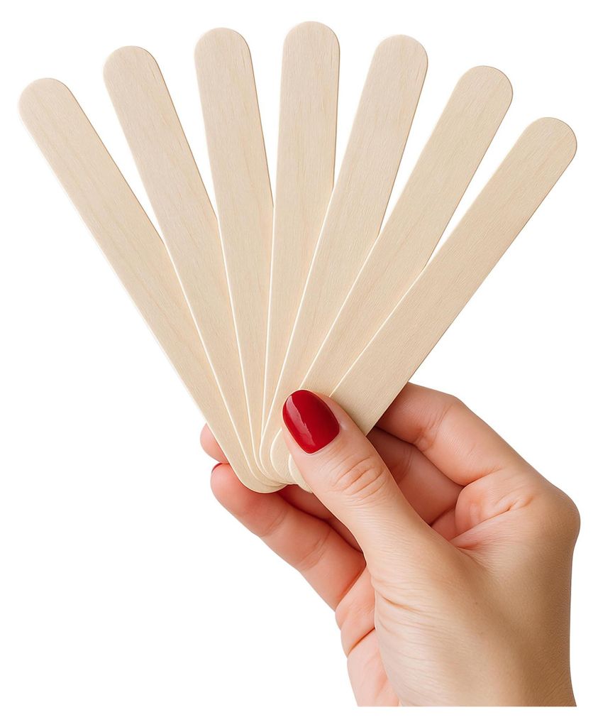 Belle Vous Verschiedene Holzspatel Waxing (500Stk) - Einweg Produktbild 