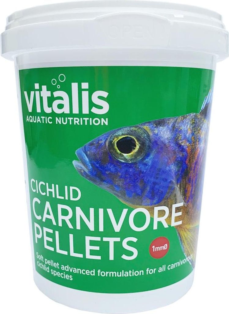 Vitalis Pelety Pre Cichlidy Mäsožravé 1Mm 260G Obrázok produktu 