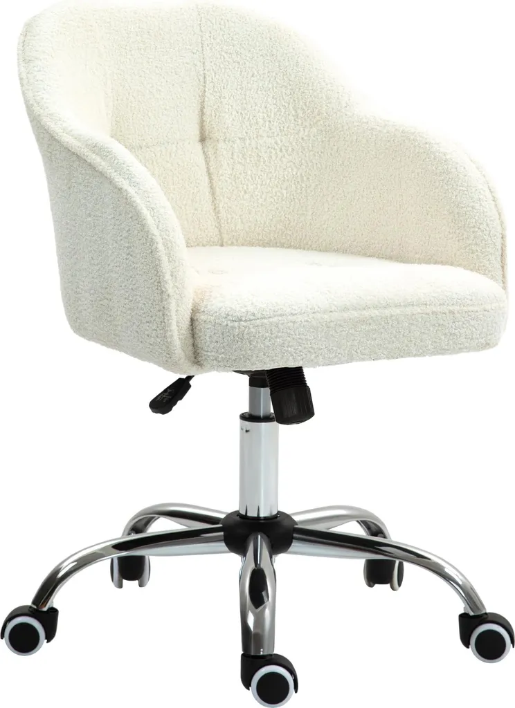 Dites adieu au mal de dos avec cette chaise de bureau ergonomique crème