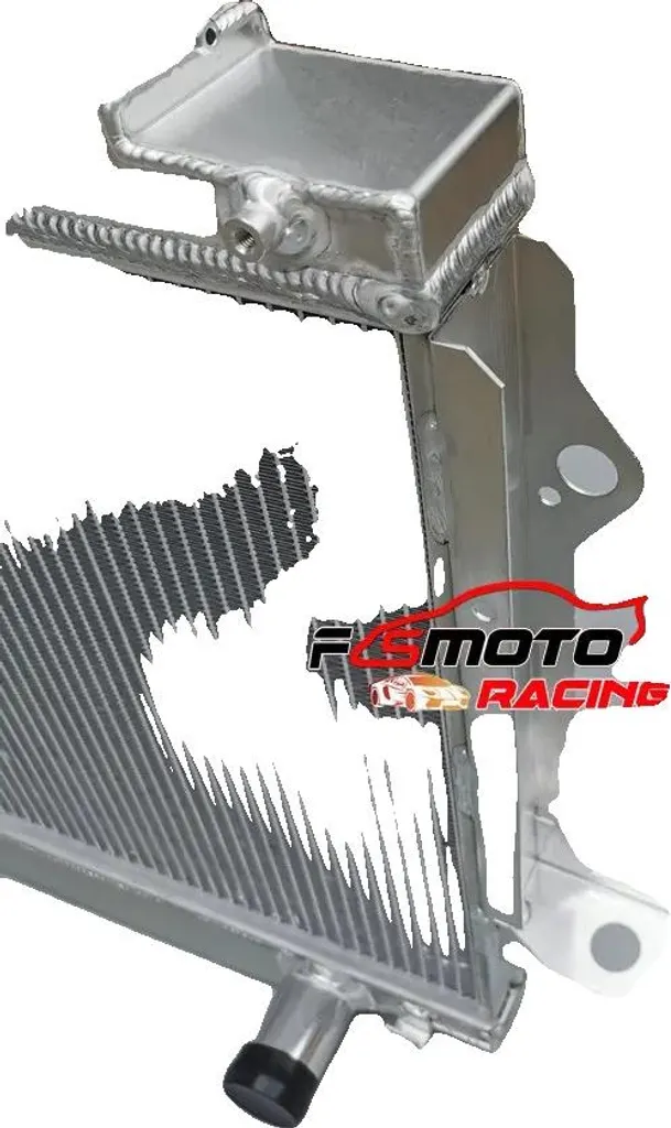 Radiateur de Refroidissement Moteur en Alu à 2 Rangs Core 718x425x52mm