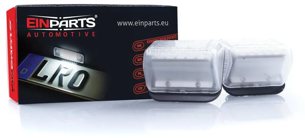 Rénover Éclairage de Plaque Mazda 6 et CX-7 - Kit 2 Modules LED Blancs - 5