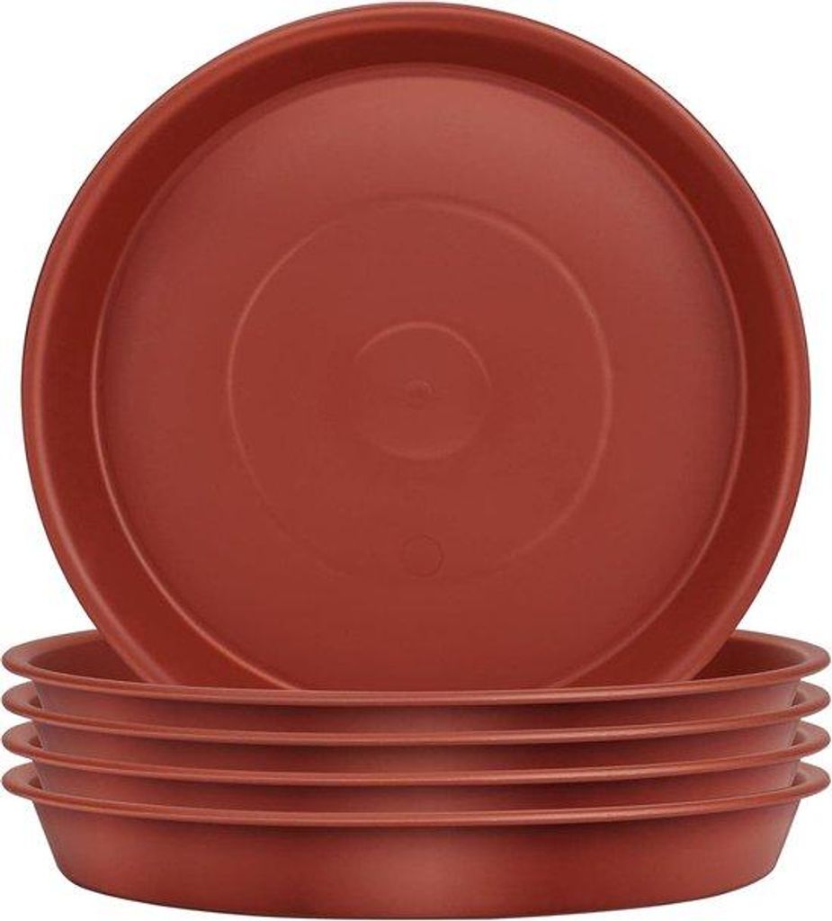 Plastische Plantenständer für Blumenvasen - 5 Stücke - 19 cm - Schutz für Zimmer- und Außenpflanzen