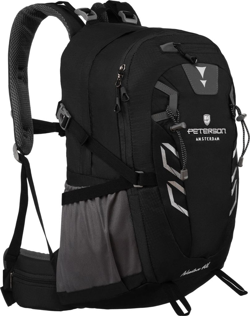 Peterson Rucksack für Männer Aputi schwarz One size