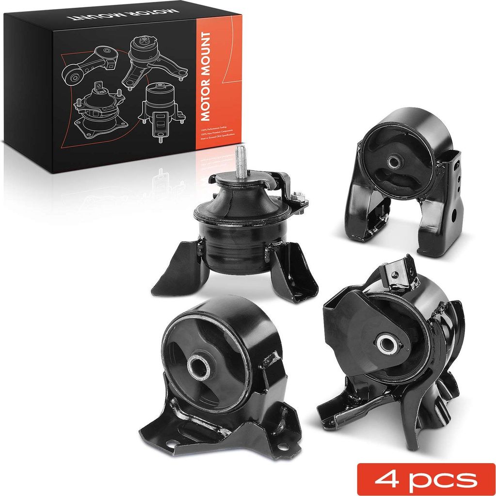 Frankberg 3x Motorlager+1x Getriebelagerlager Links für Hyundai Sonata V NF 3.3L