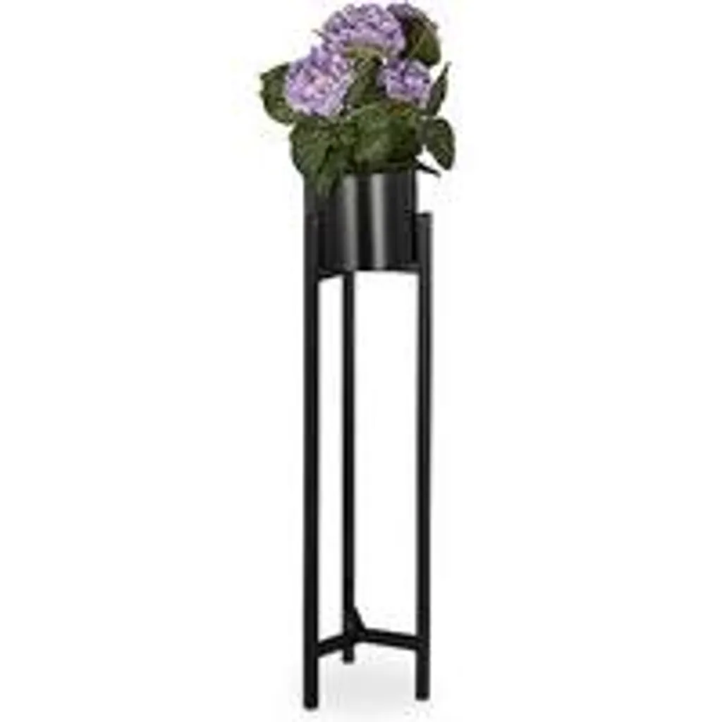 Obélisque de jardin en colonne 90 cm pour fleurs et rosiers grimpants