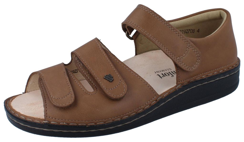 Sandalias cómodas para hombre en color marrón Imagen del producto 