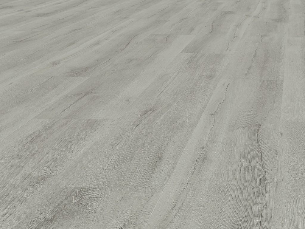 BASICfloor | 3,345 m² | Grau 0,3 mm Vinylboden Eiche Produktbild 