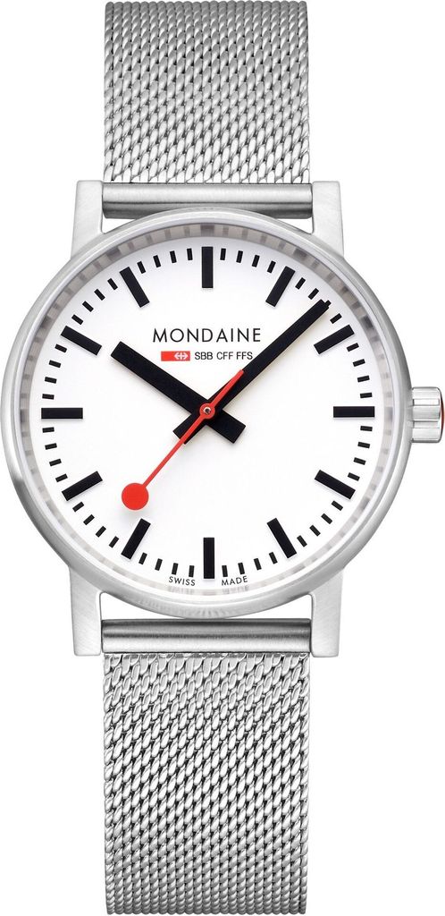 Zegarek uni  Mondaine 35 mm MSE.35110.SM evo2 stal Zdjęcie produktu 