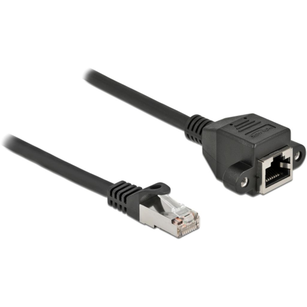 DeLOCK Netzwerk Verlängerungskabel S/FTP RJ45 Stecker zu Produktbild 