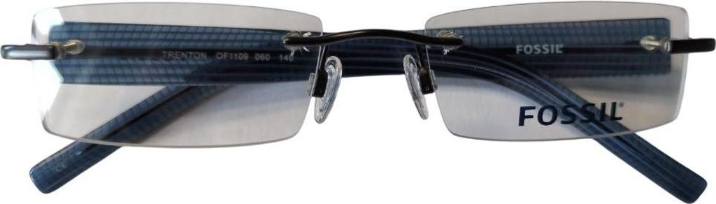 Fossil Korrektionsfassung Brille Metall Gunmetal 50/18/140 - OF1109060