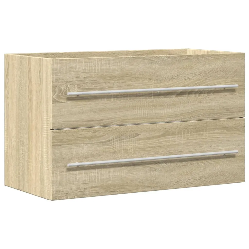 SYFAX™ Mobile Lavabo Legno Antico 80x38,5x48 cm in Legno Multistrato