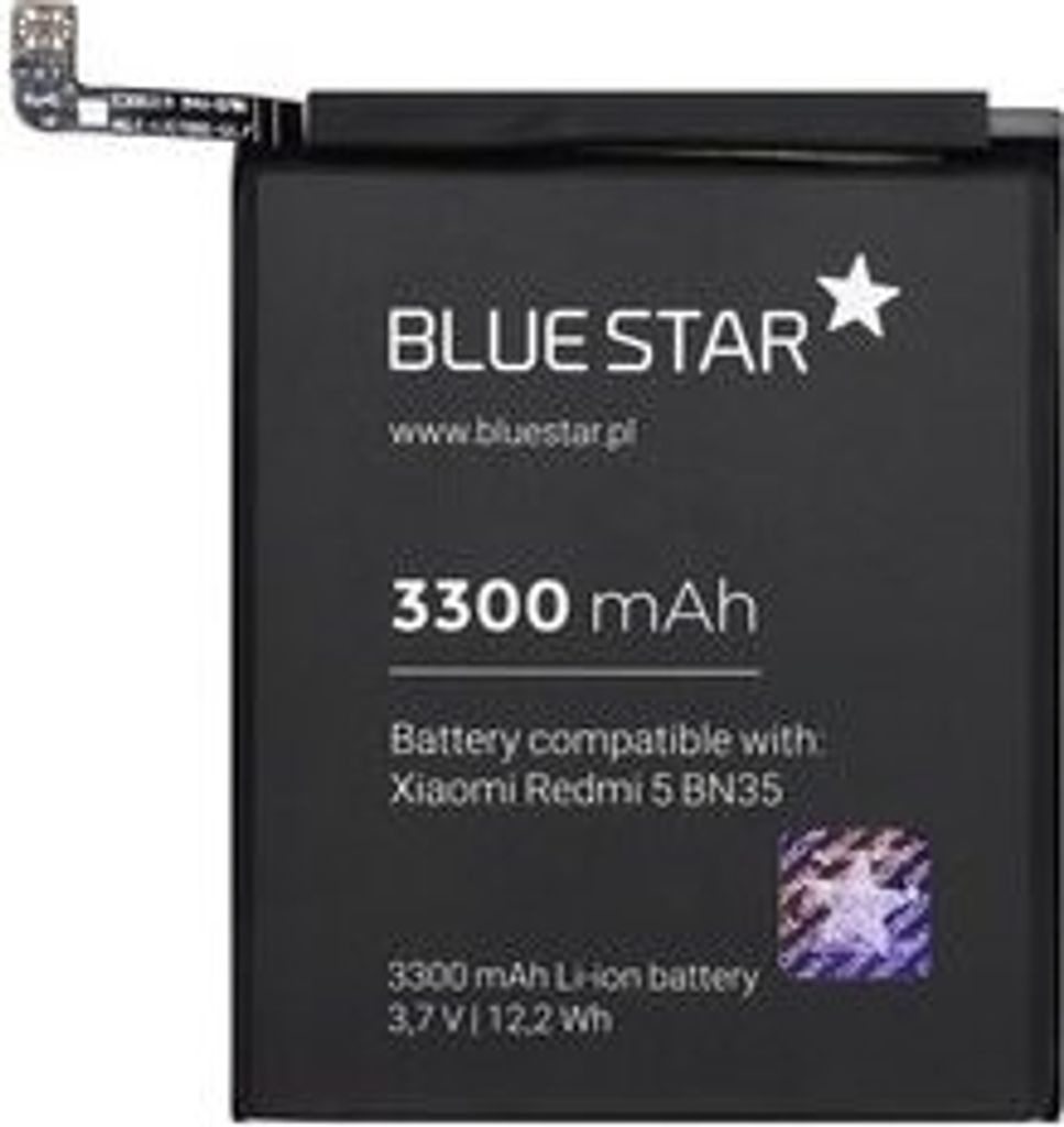 Bluestar Akku Ersatz kompatibel mit Xiaomi Redmi 5 3300mAh Produktbild 