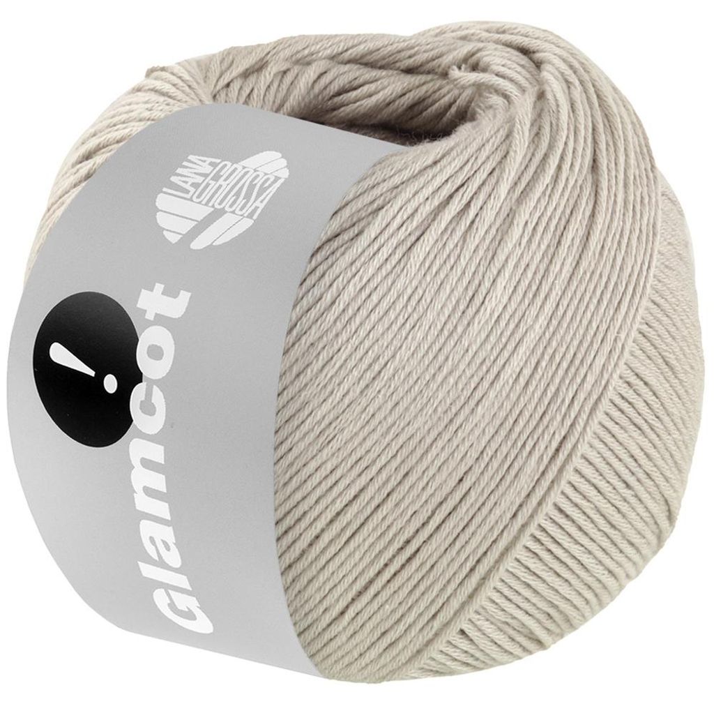 Lana Grossa - Glamcot 0020 hellgrau Produktbild 