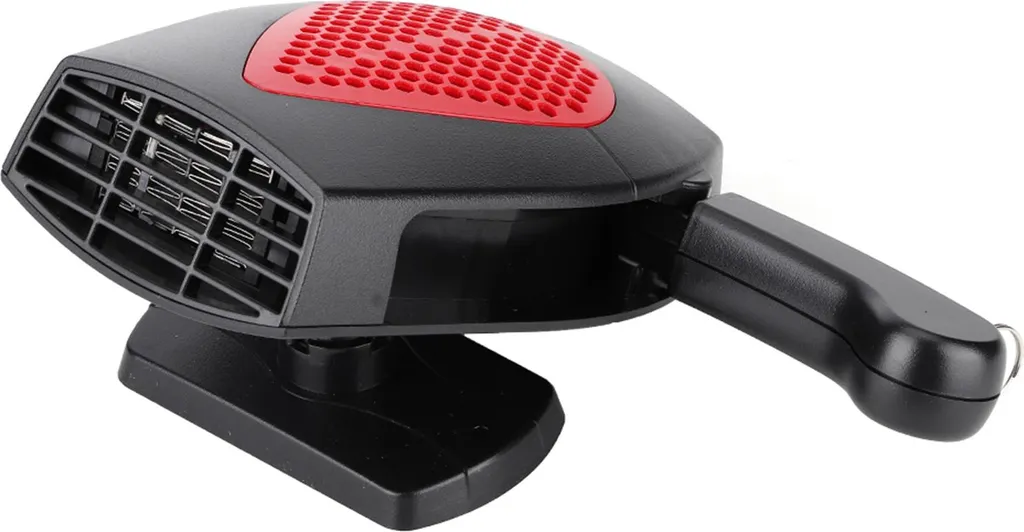 Ventilateur Chauffant 24V avec Base Rotative Dégivrage Rapide de Vitre
