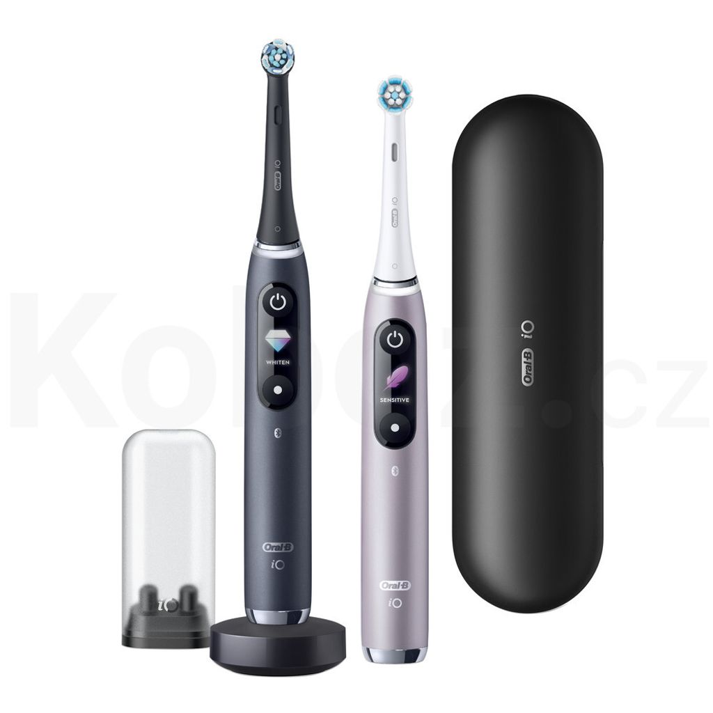 Oral-B iO Series 9 Duo Pack Black + Rose Elektrische Produktbild 12