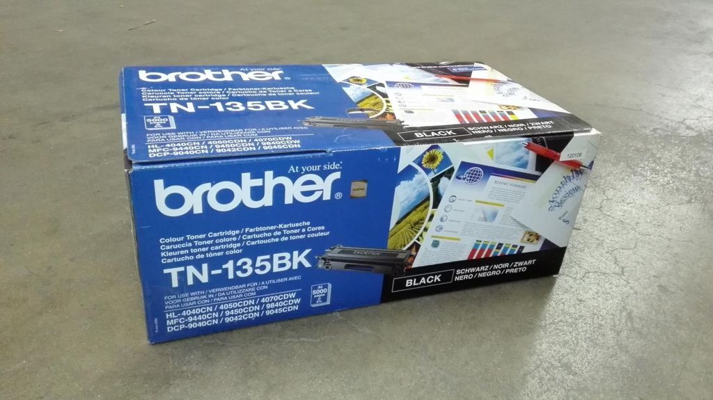 Brother TN-135BK, 5000 Seiten, Schwarz, 1 Stück(e) Produktbild 