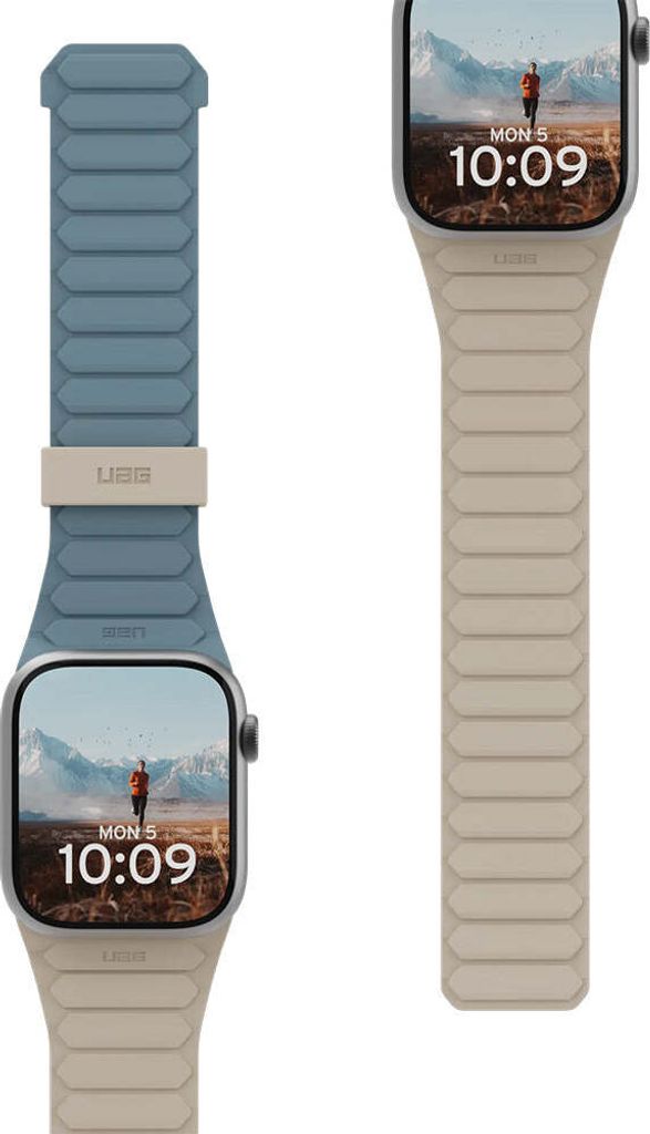 Urban Armor Gear 194161118051, Uhrenarmband, Apple, Watch Series 1-3 42mm, Series 4-6 & SE 44mm, Series 7-9 45mm, Ultra 1-2 49mm., Silikon
