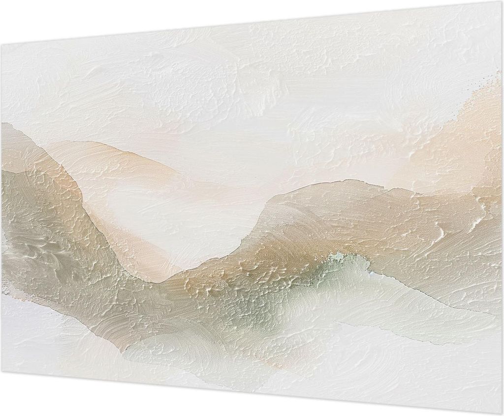 Wandtapete - Dekorative Tapete für Wohnzimmer - Tapetenfolie für Wanddekoration - 208x146 cm - Subtile Streifen