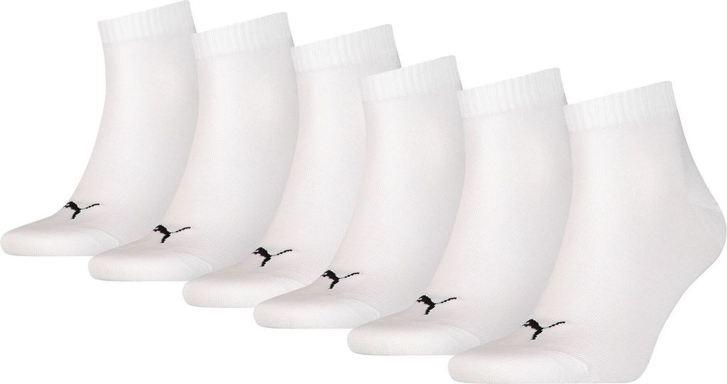 Puma Quarter Plain Socken Senior (6-Pack) Produktbild 