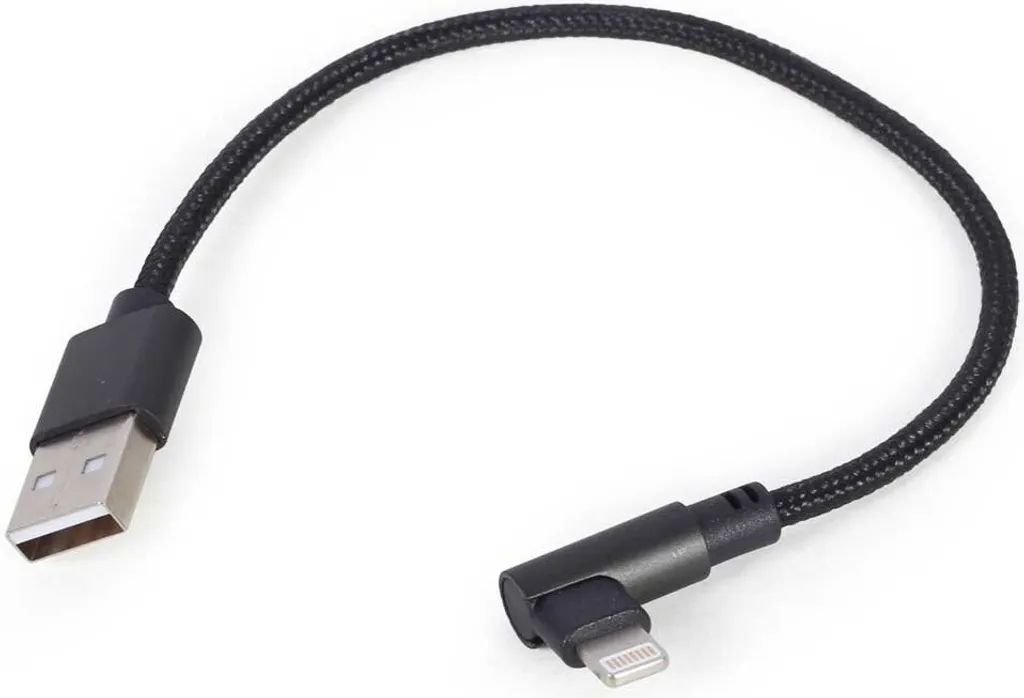 Cavo Lightning da Viaggio Gembird 20cm - Caricabatterie Portatile per iPhone - 2