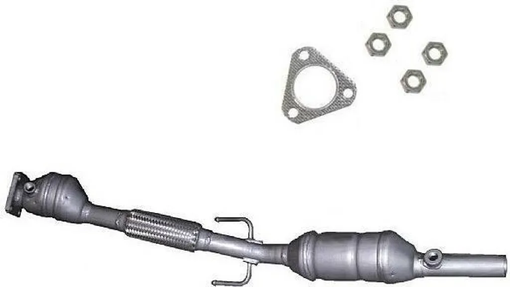Catalyseur Échappement Skoda Fabia 1.0 1.4 8V 16V en Acier Inoxydable