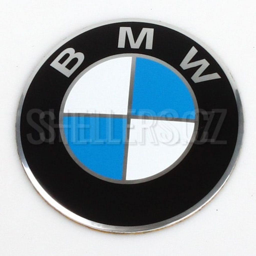 Středový samolepicí emblem průměr 64,5 mm s logem BMW, kov Obrázek produktu 