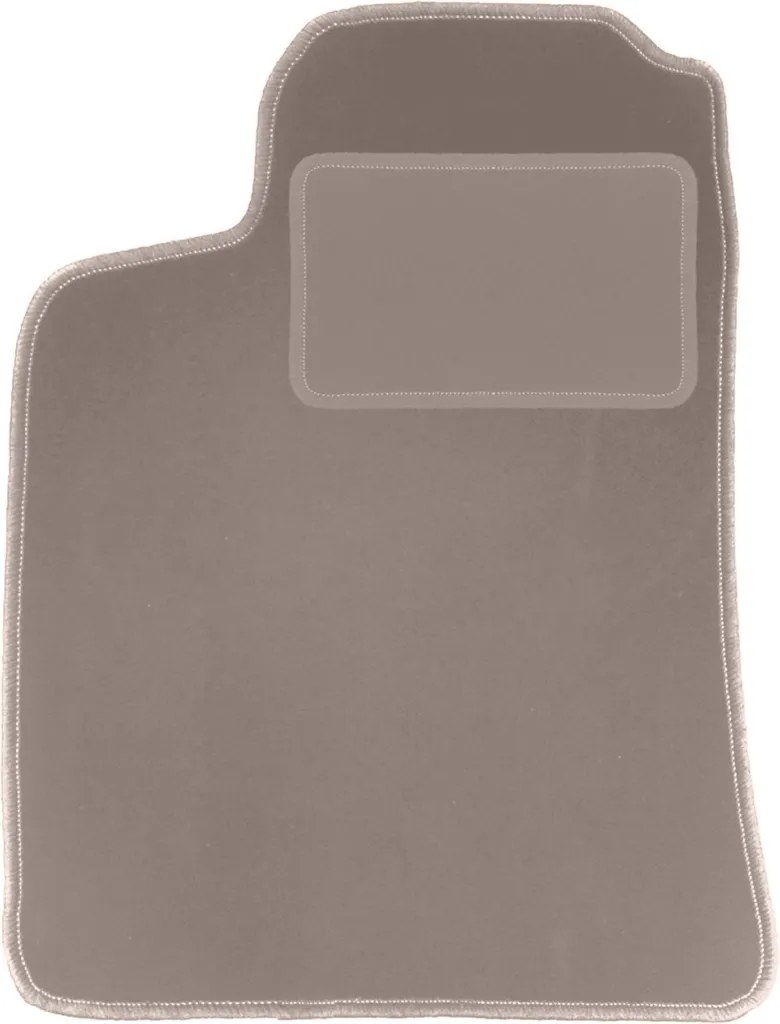 Tappetino Conducente Beige per Mitsubishi Pajero Sport I 1996-2008