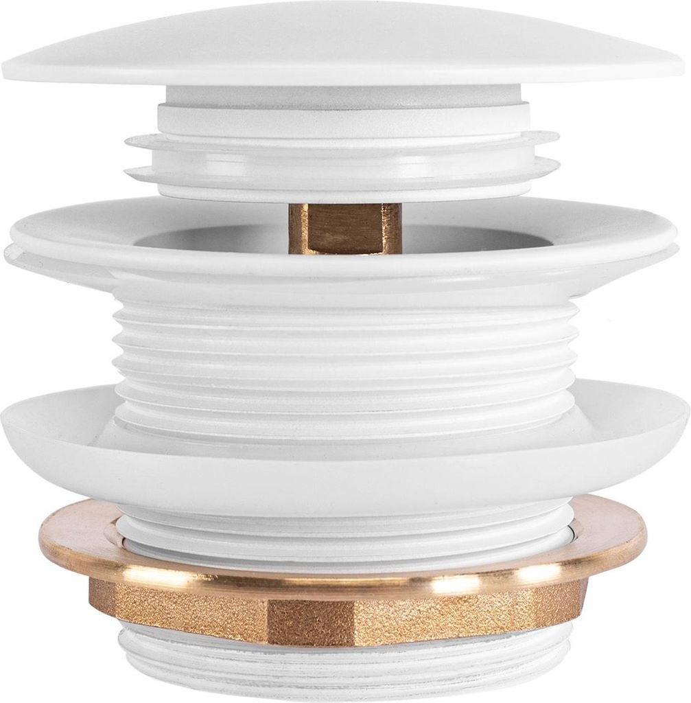 Bonde de Baignoire Rea White White Image du produit 