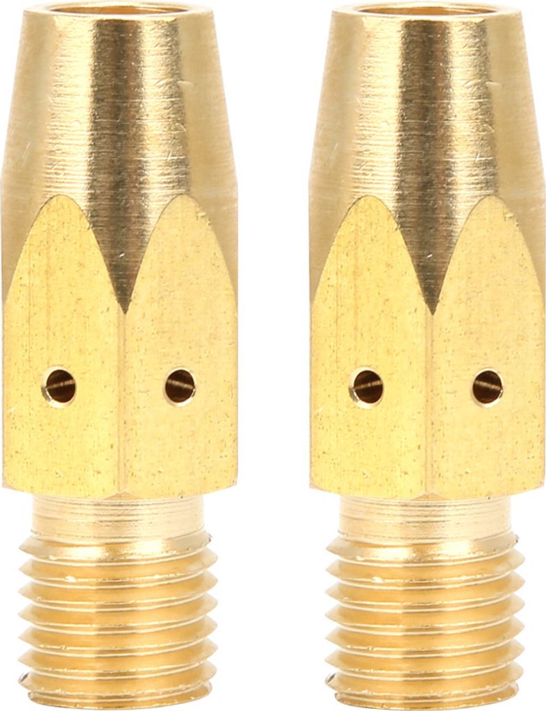 Kontaktspitzenadapter für MIG-Schweißpistole Gasdiffusor für Miller M-25/M-40 & Hobart(5 St.)