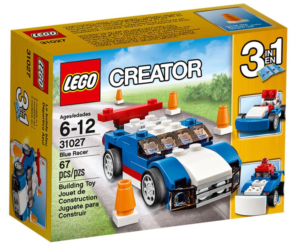 Lego 31027 Creator - Blauer Rennwagen Produktbild 