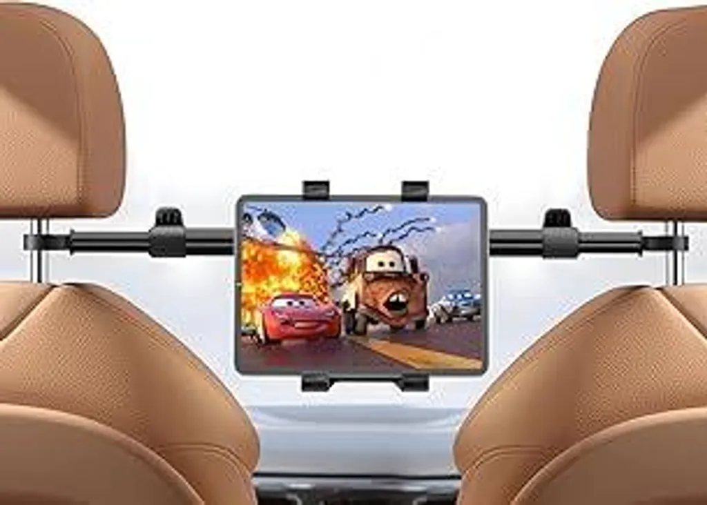 Supporto Tablet Auto Sicuro OHLPRO: Braccio Lungo Anti-Vibrazione
