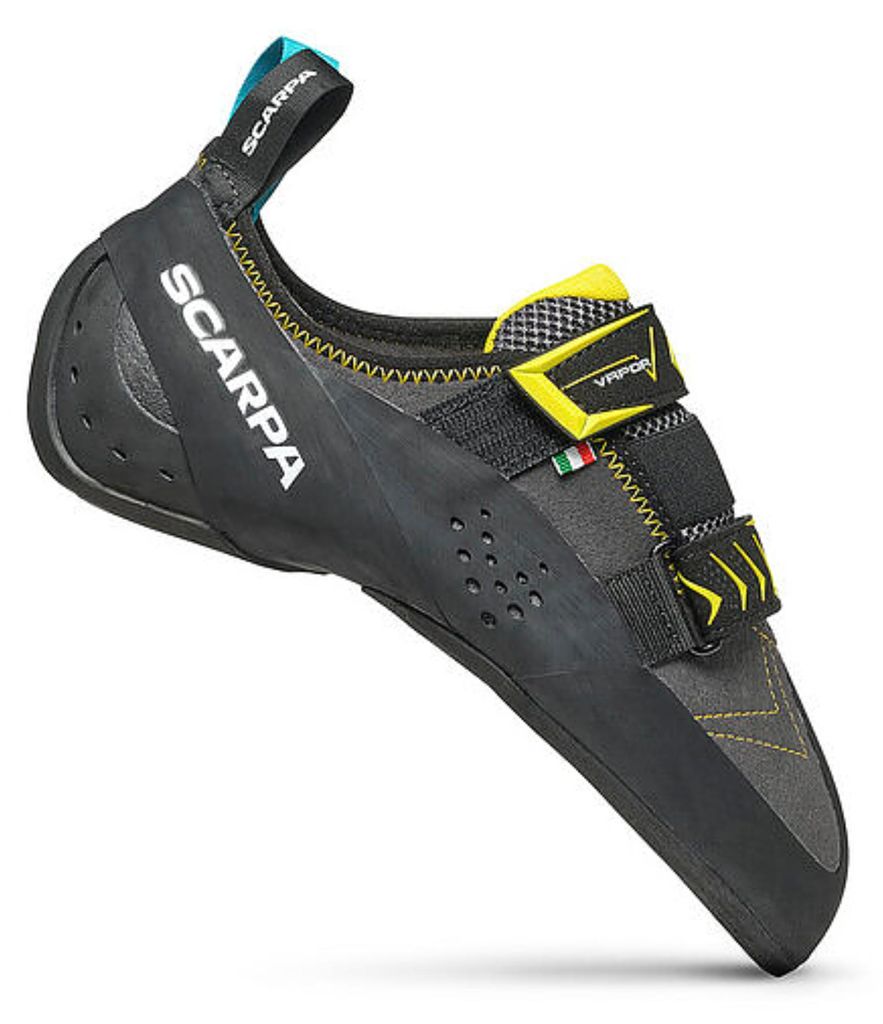 Scarpa Vapor V - Kletterschuh - smoke/yellow smoke/yellow 40,5