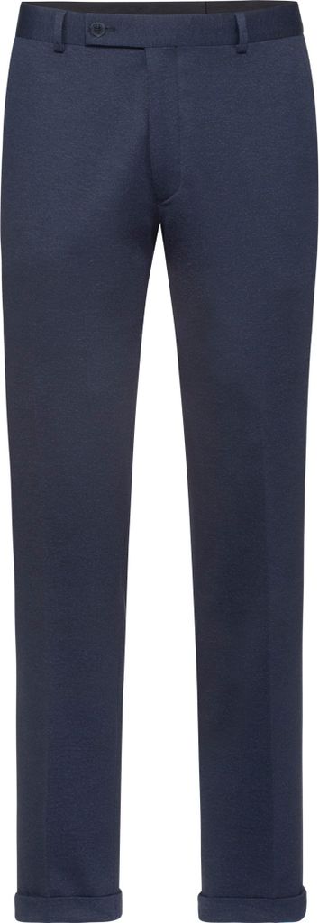 Greiff CASUAL Herren Jersey-Hose Regular Fit Blau melliert 56
