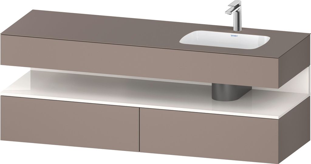 DURAVIT QA4796022430000 QTG EWT KWTU 1600 Wß Hgl. Be
