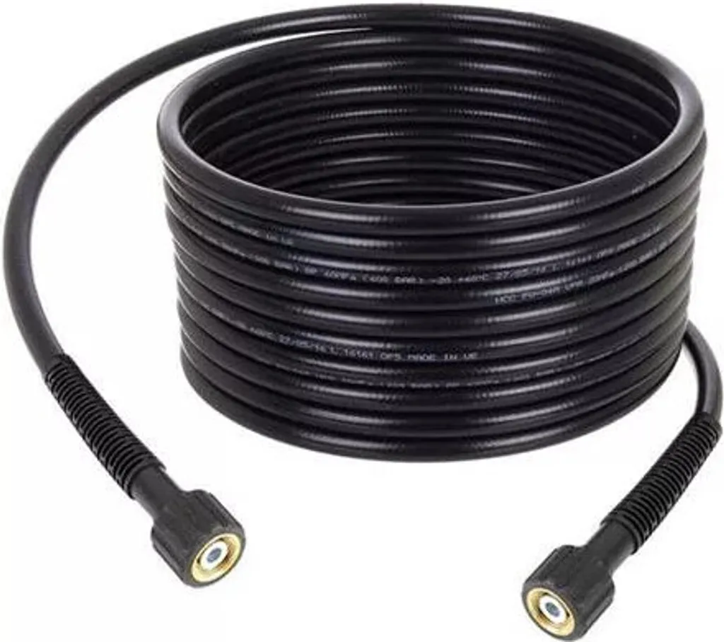 Tubo Estensibile Idropulitrice 5m M22 Nylon Alta Pressione Universale