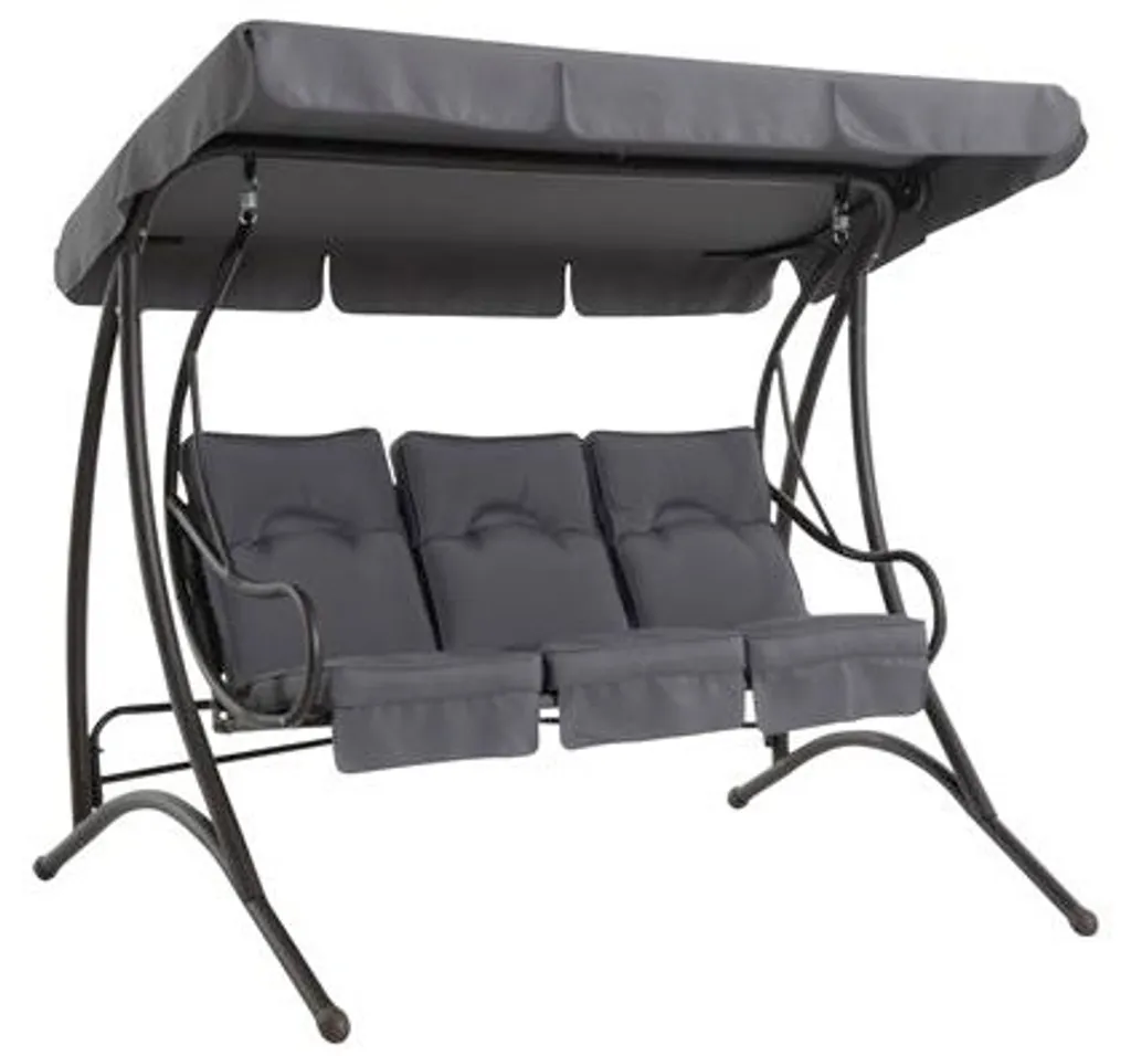 Balançoire de Jardin Swing RIO Café Brun - Siège de Repos Extérieur