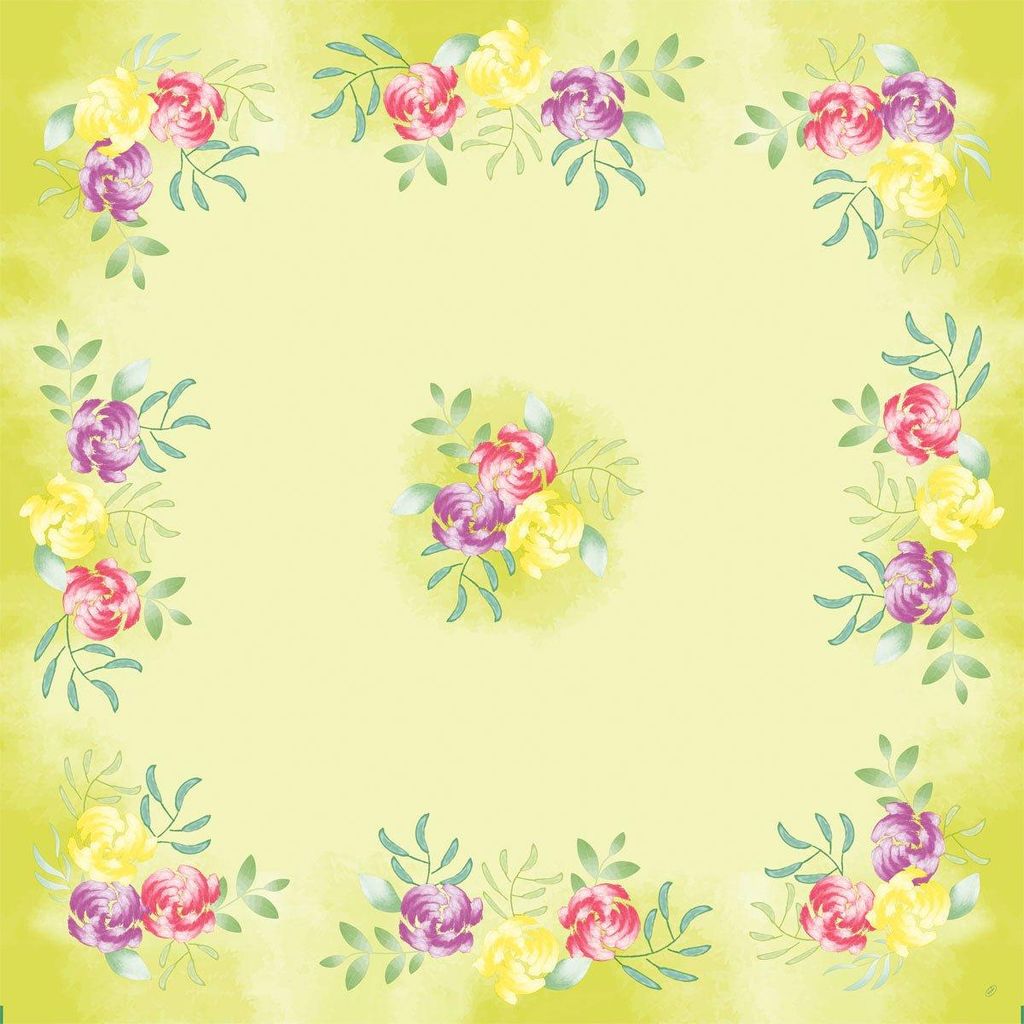 DUNI Dunicel Mitteldecken Soft Tropics 84x84cm