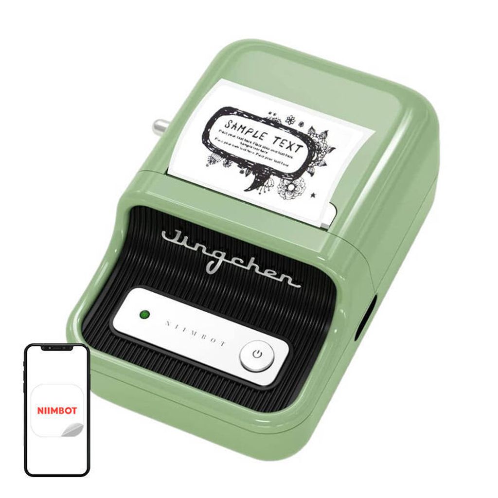 NIIMBOT Niimbot B21 portable label printer (green) Image du produit 