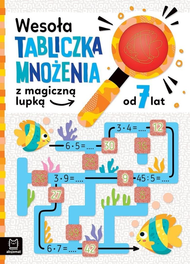 Happy Multiplikationstabelle mit magischer Lupe7+ 40461