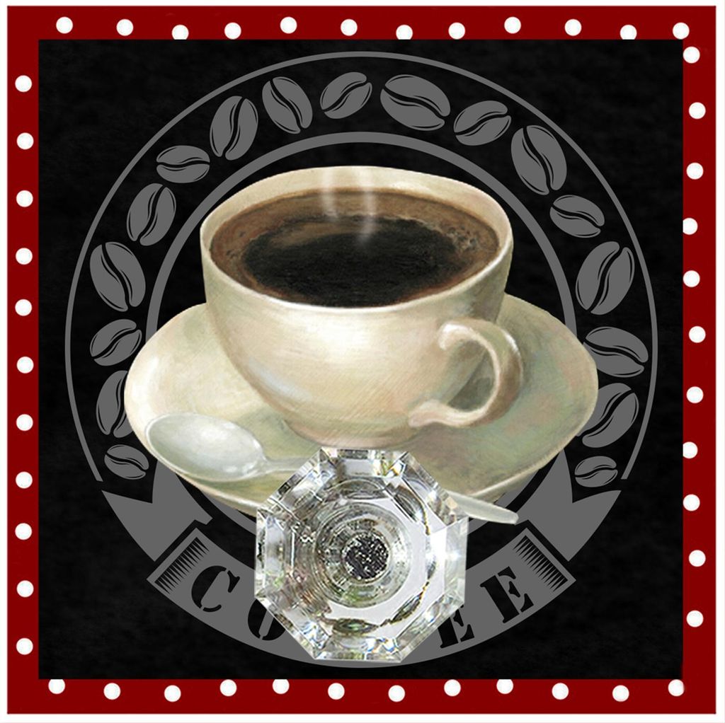 Wandhaken 4er-Set Coffee HTI-Line