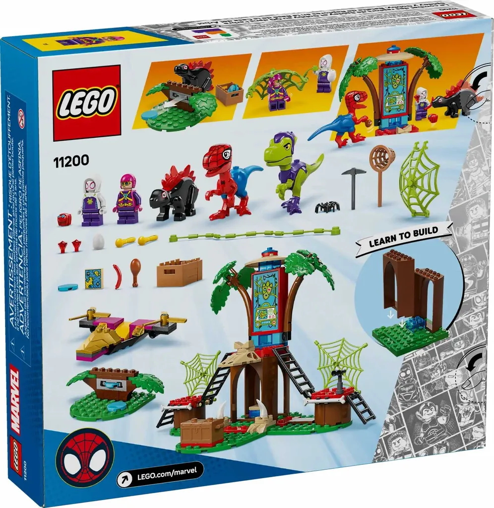 LEGO Spidey 11200 : Jeu Construction Facile avec Spidey-Rex pour Enfant