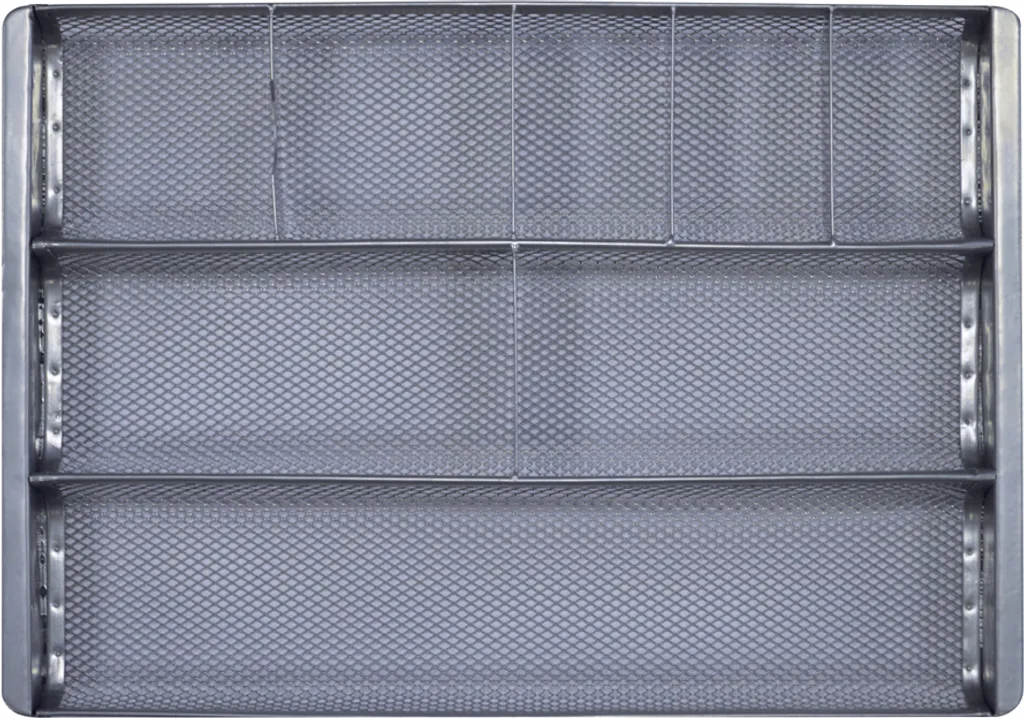Organiseur de fournitures ALBA MESHORG pour ranger vos tiroirs gris