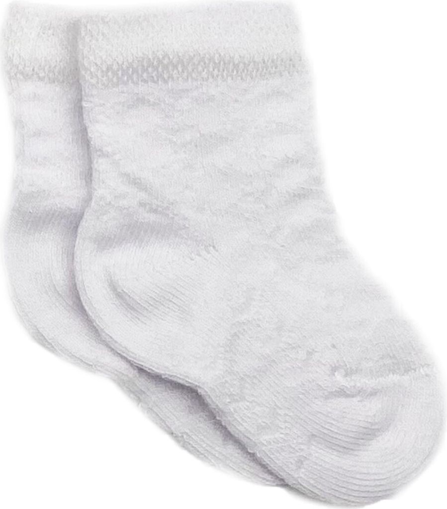 NoblesBox Baby Socken, Baumwolle, Weiß 27