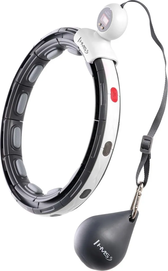 Cerceau magnétique lesté avec écran LCD et poids réglable noir 24cm