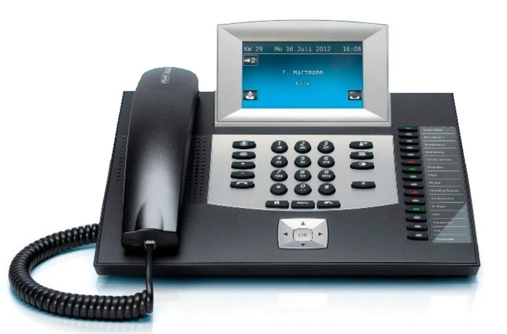 Auerswald COMfortel 2600 - ISDN-Telefon - Schwarz Produktbild 