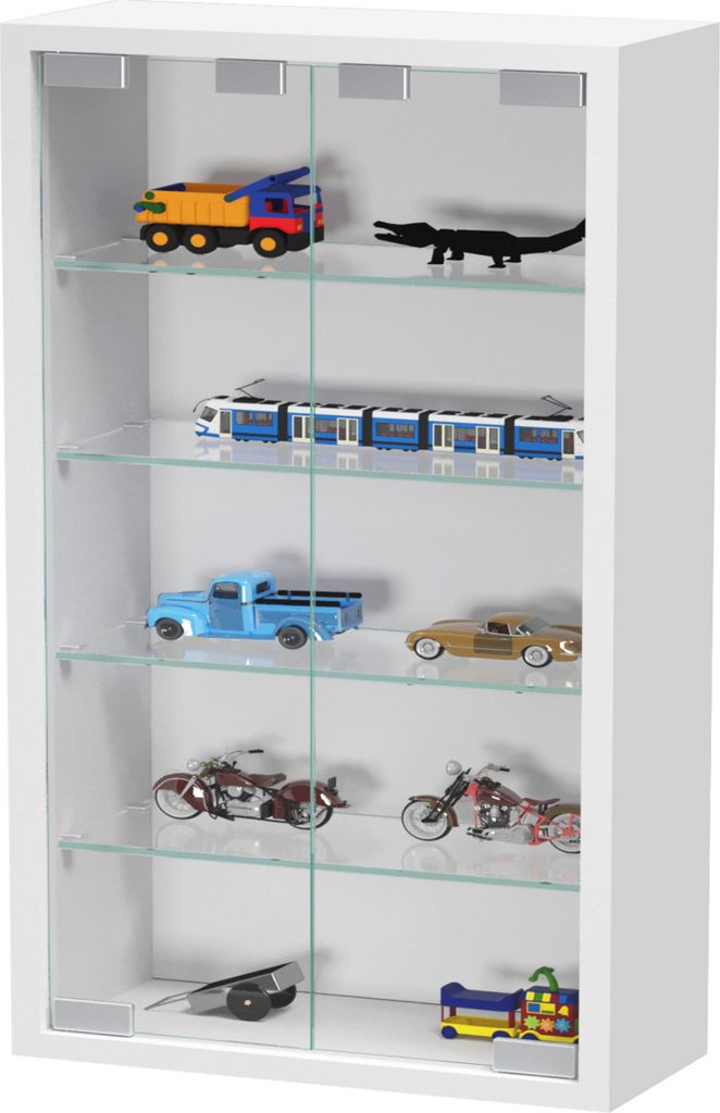VDD Vitrine stehend hängend Wandvitrine - 40 x 60 x 13 cm Produktbild 