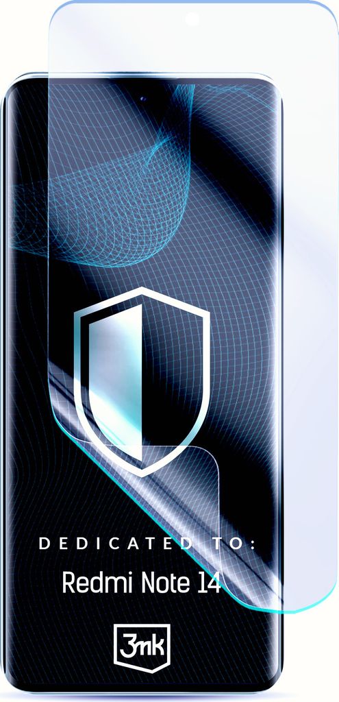 3mk Display Schutzfolie 1UP für Redmi Note 14 5G transparent Gaming (3 Stück)